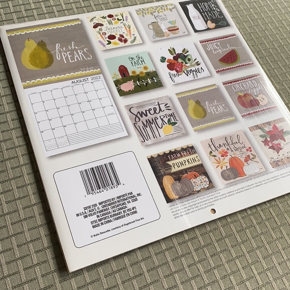 Farmer’s Market | 2022 12-Month Wall Calendar - Picture 8 of 16